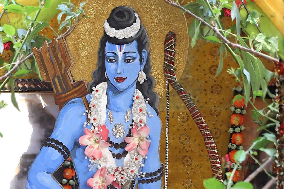 Devotional Painting Meditation - Shri Ram